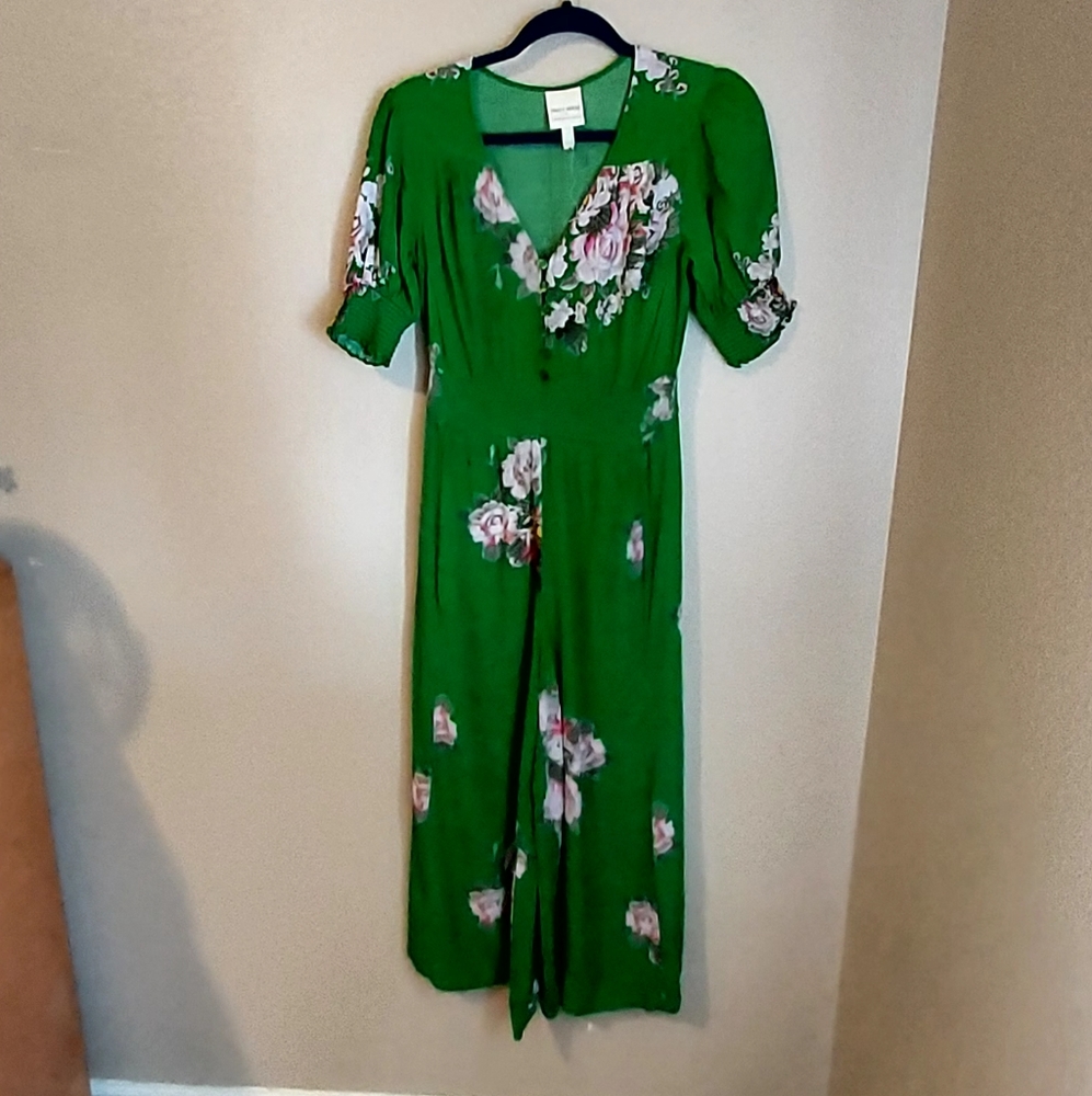 Tracy Reece Anthropolgie Flowered Jumper Size 2